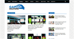 Desktop Screenshot of gapteksolutions.com